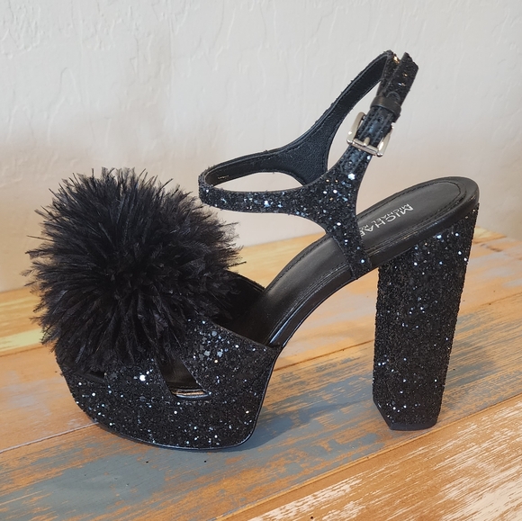 MICHAEL KORS PLATFORM HEELS SZ 6.5 - Picture 9 of 16